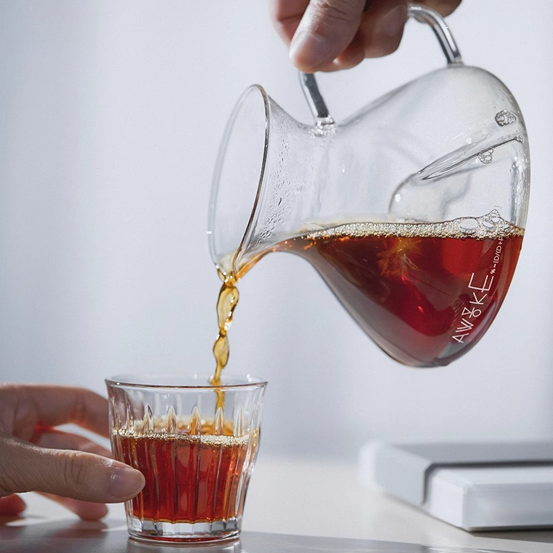 Glazen koffiekan met V60-dripp - Coffee Equipment Pour Over recensie en prijs