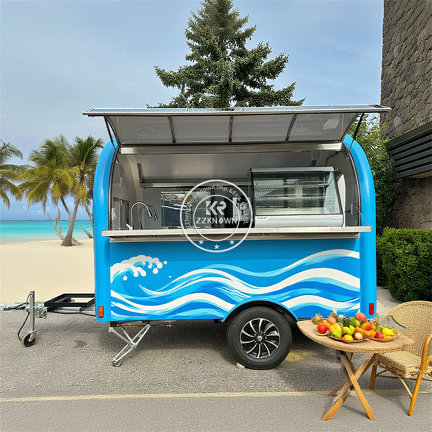 China Food Trailers Volledig u - Coffee Equipment In China recensie en prijs