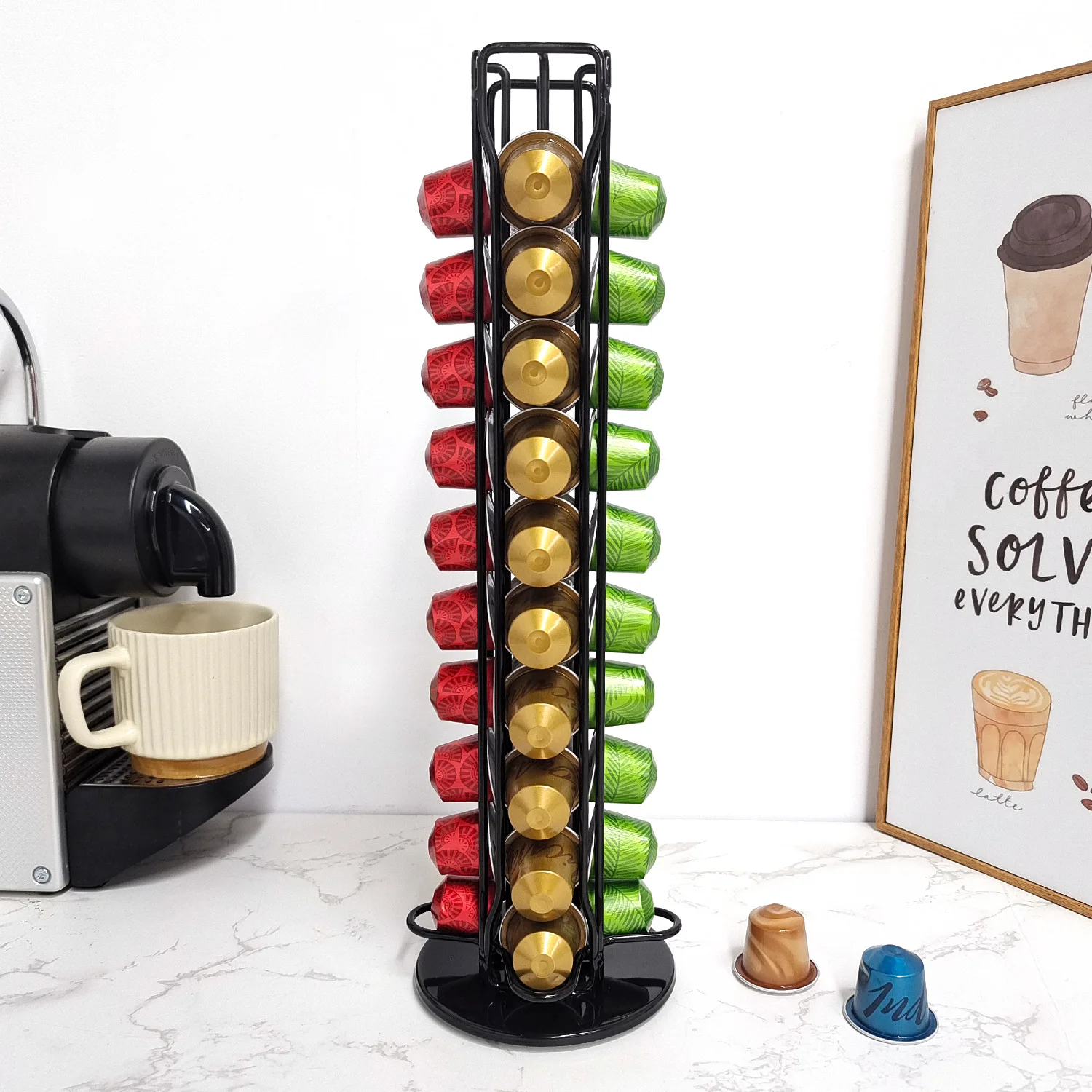 1 Pc 40 Pod Koffie Capsules Ne - Coffee Equipment Rack recensie en prijs