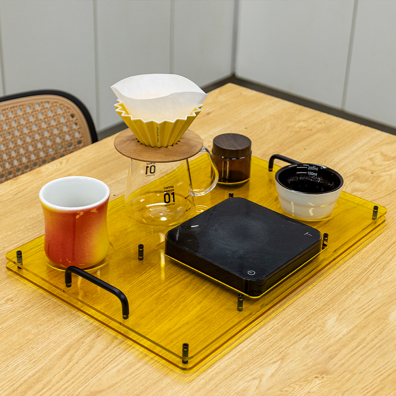Acryl koffieplateau, gebruikt  - Coffee Equipment And Supplies recensie en prijs
