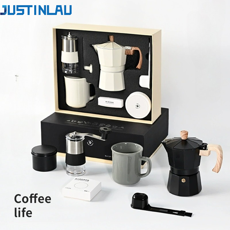 JUSTINLAU Handmatige koffiemol - Coffee Equipment Gift Set recensie en prijs