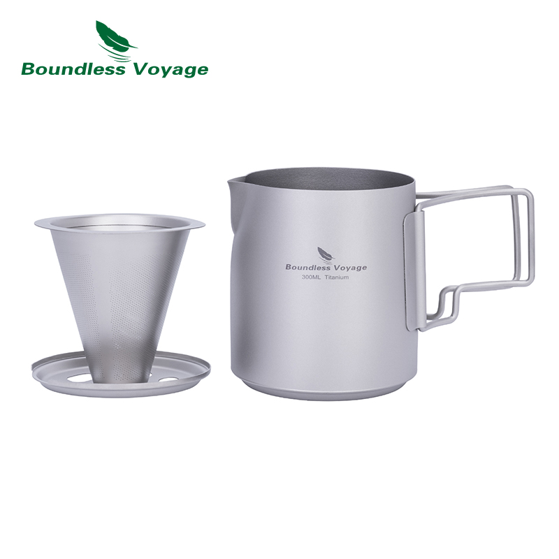 Boundless Voyage Titanium Giet - Coffee Equipment Pour Over recensie en prijs