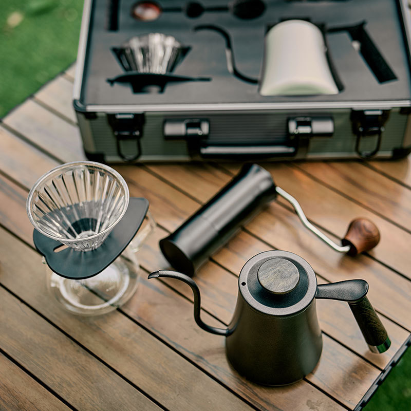 Reizen draagbare handgebrouwen - Coffee Equipment Gift Set recensie en prijs