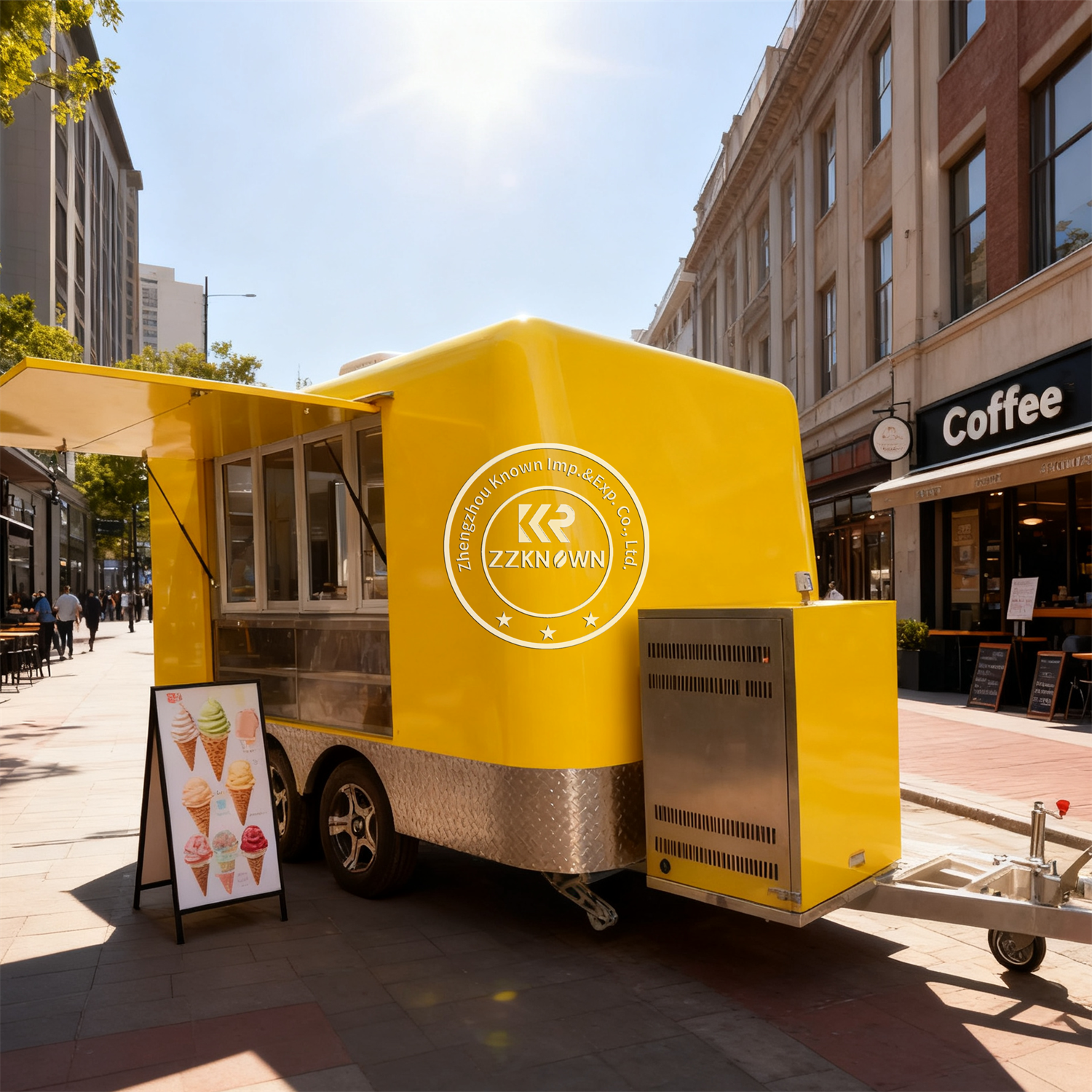 Concessie Food Trailer Mobiele - Coffee Equipment In China recensie en prijs