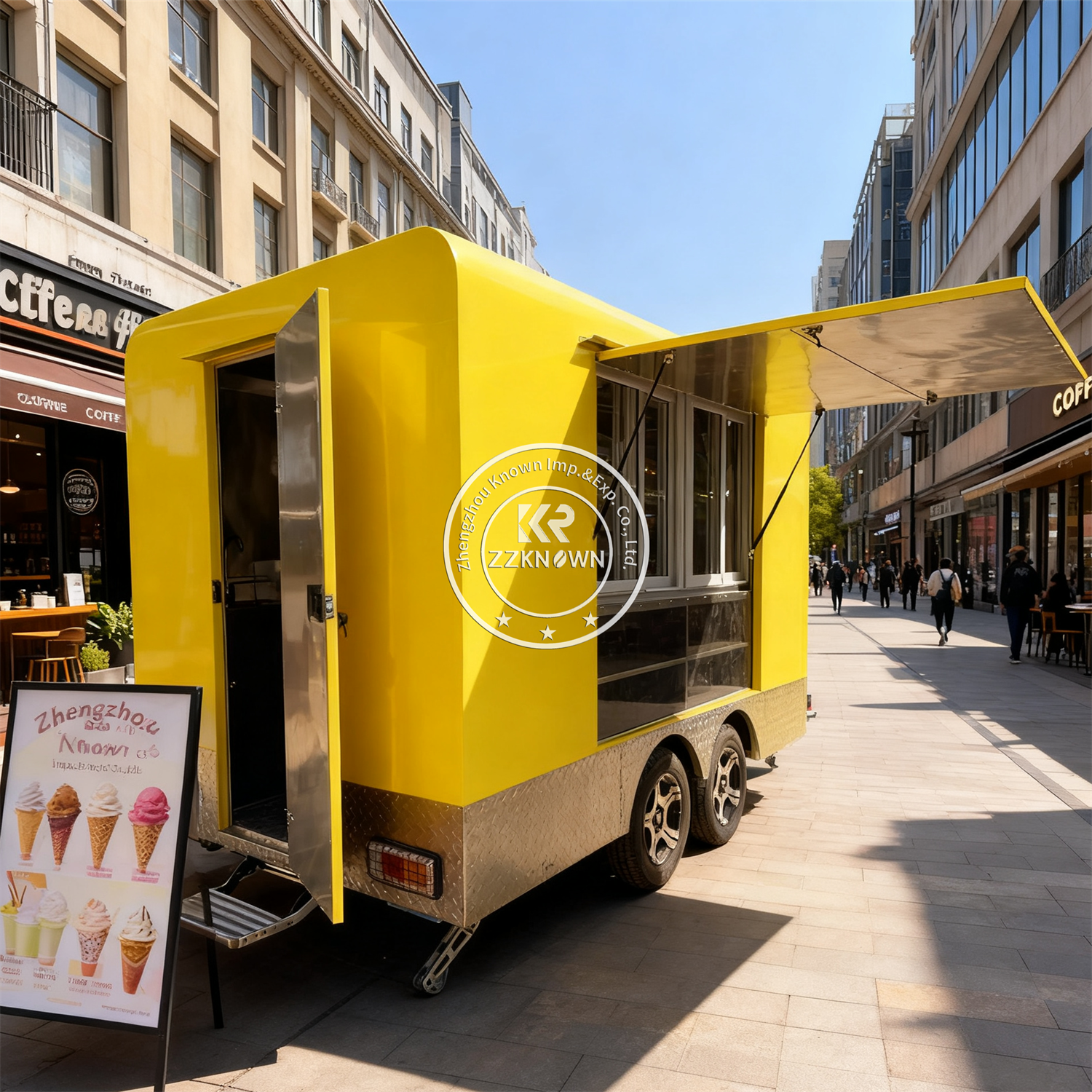 Concessie Food Trailer Mobiele - Coffee Equipment In China recensie en prijs