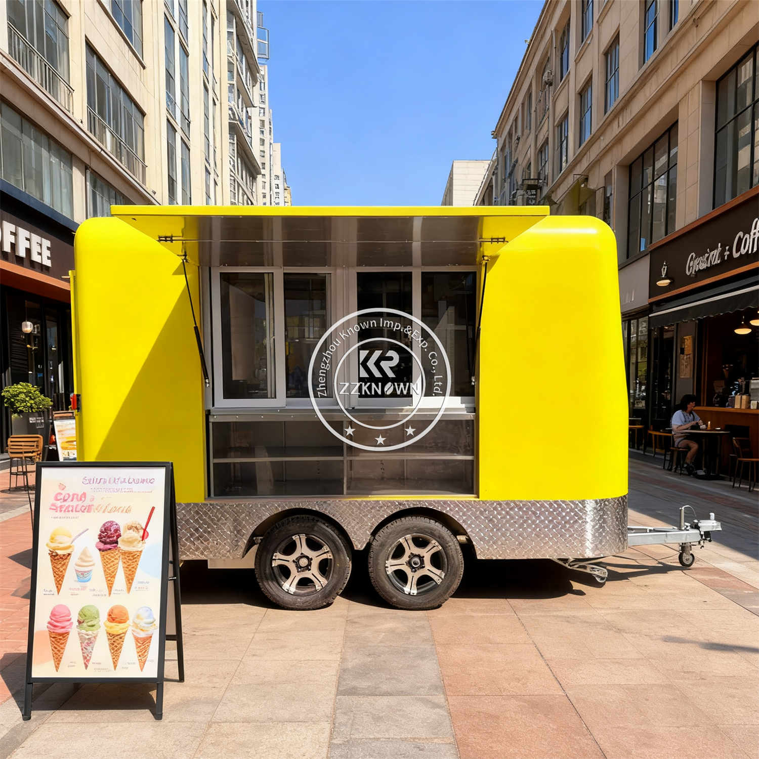Concessie Food Trailer Mobiele - Coffee Equipment In China recensie en prijs
