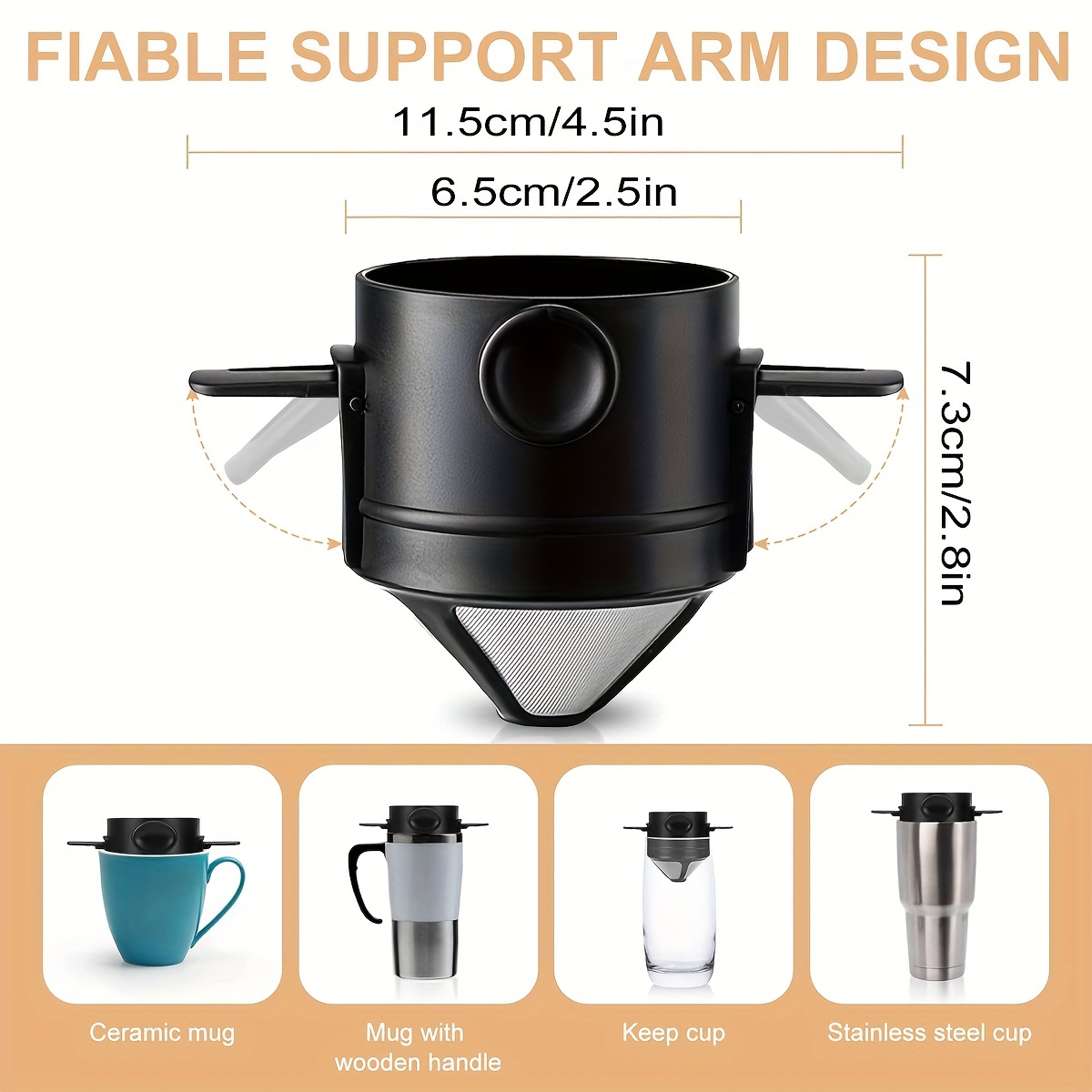 Koffiefilter Cup Draagbare Her - Coffee Equipment Pour Over recensie en prijs